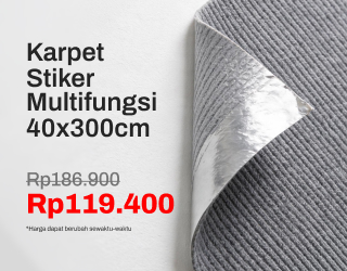 Karpet Stiker Multifungsi 40x300cm